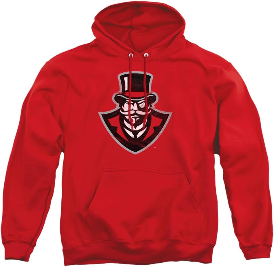 Official Collegiate Distressed Primary Logo Hoodie for Fans