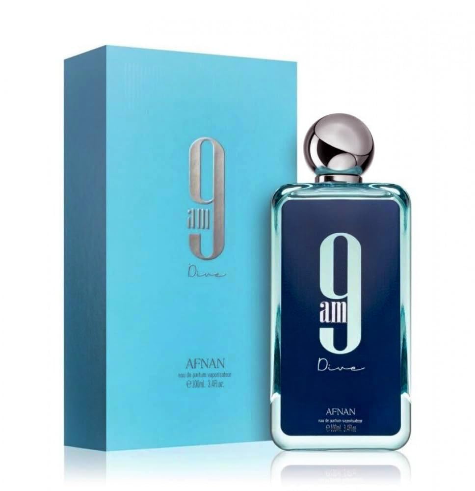 9AM Dive Eau de Parfum Spray Unisex - Aromatic Aquatic Fragrance