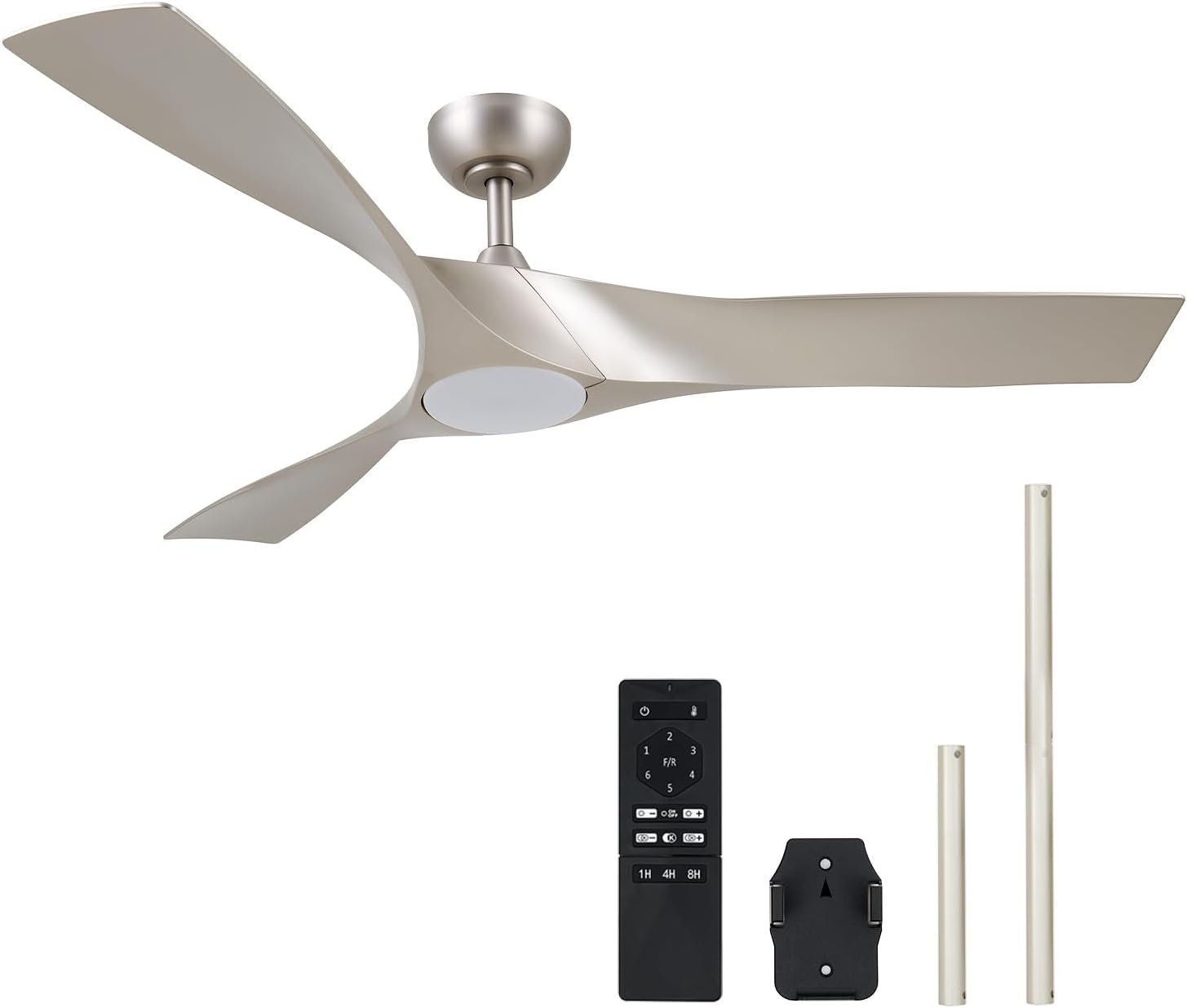 VONLUCE 52 Inch Ceiling Fan with Lights and Remote Control