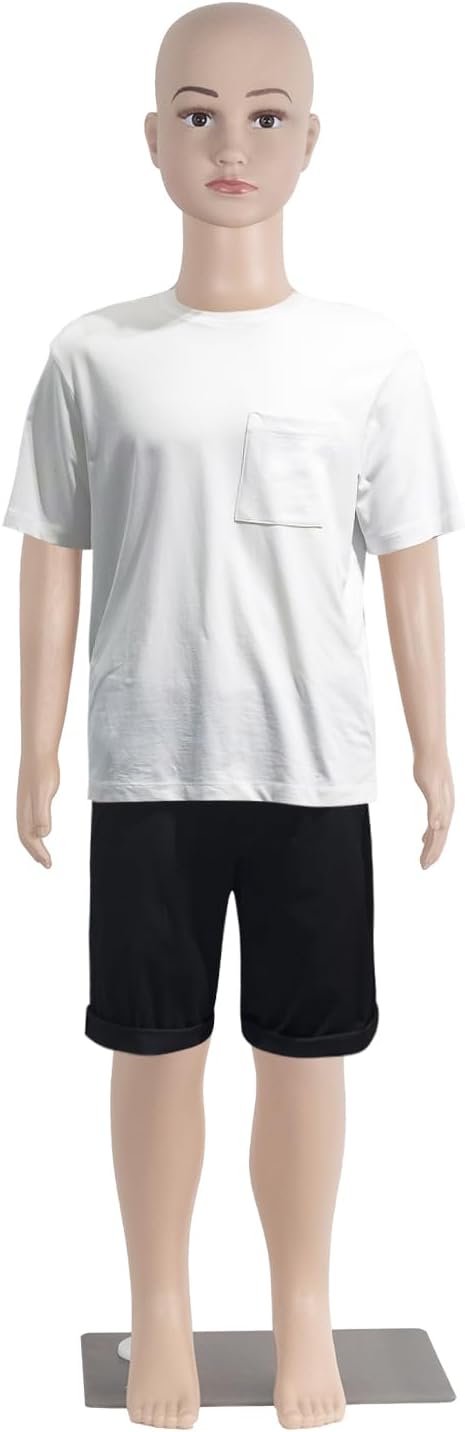 Realistic Adjustable Child Mannequin with Detachable Features