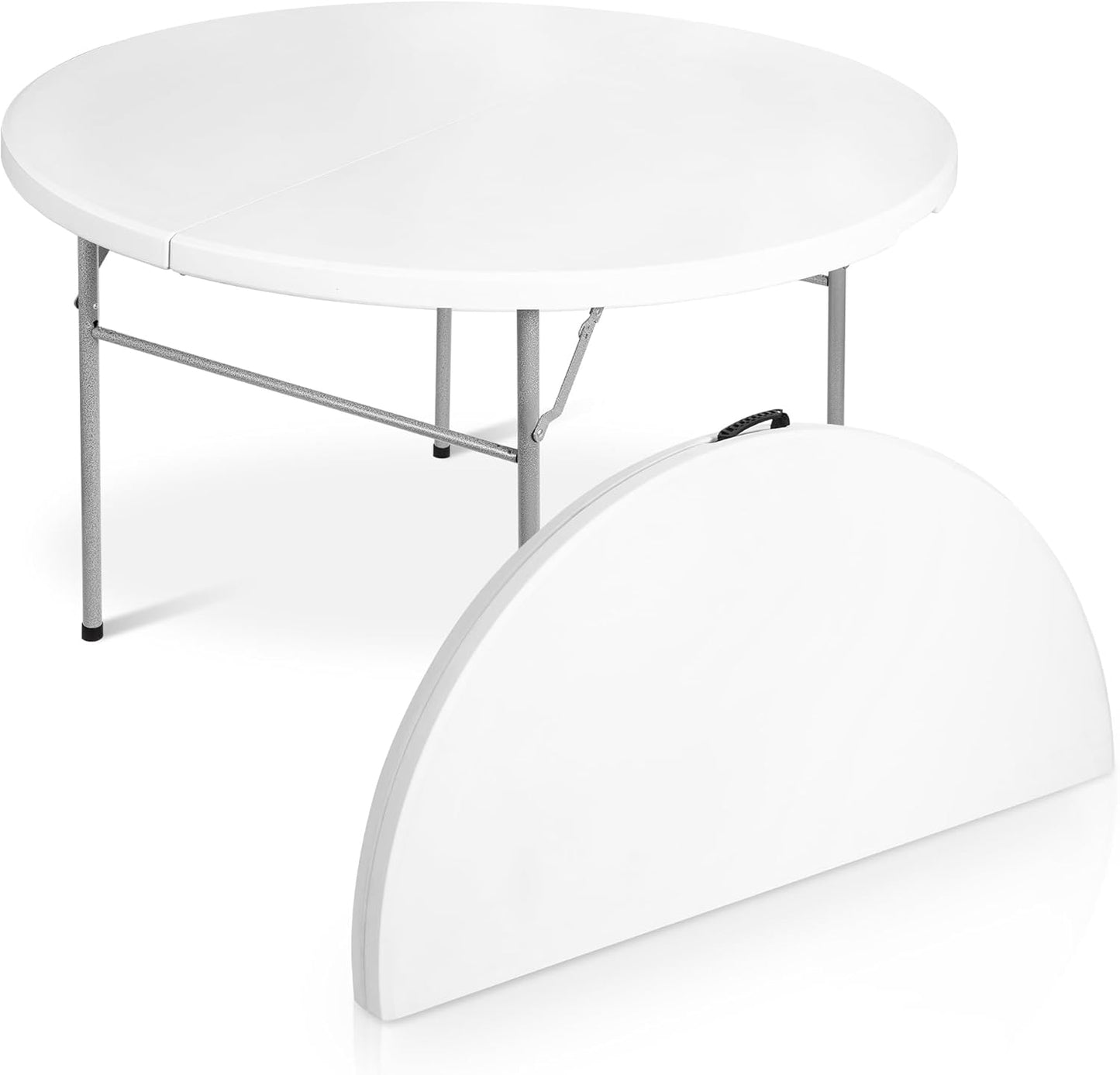 Portable Round Folding Table - For Easy Outdoor Entertaining