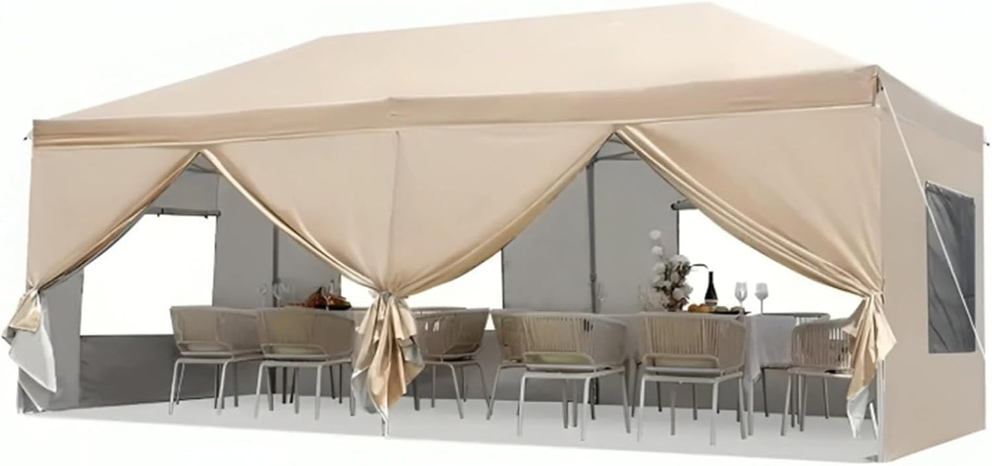 10x20 FT Waterproof Pop-Up Canopy - GarveeLife