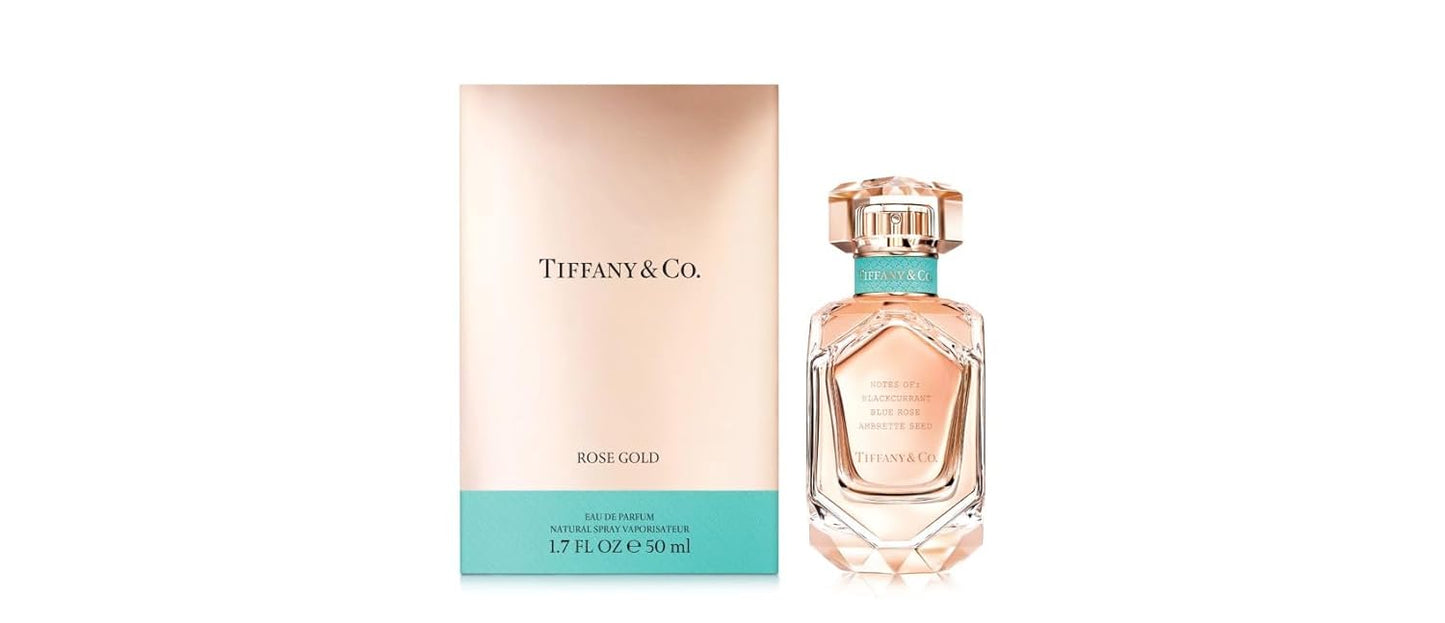 Tiffany Rose Gold Eau de Parfum Spray for Women, 1.6 Ounce
