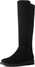 Shoe'N Tale Women's Knee High Boots Flat Low Heel (Style XJX9)