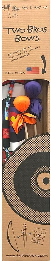Two Bros Bows Toy Archery Set for Kids - Safe Play Fun