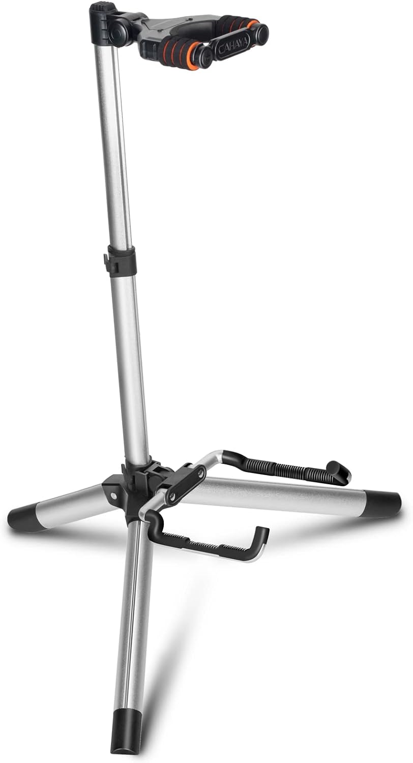 CAHAYA Adjustable Guitar Stand - Foldable & Lightweight
