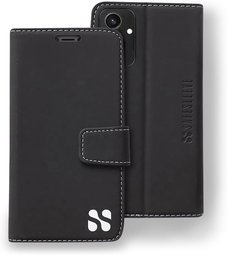 SafeSleeve EMF Protection Case for Samsung Galaxy S24 - Black