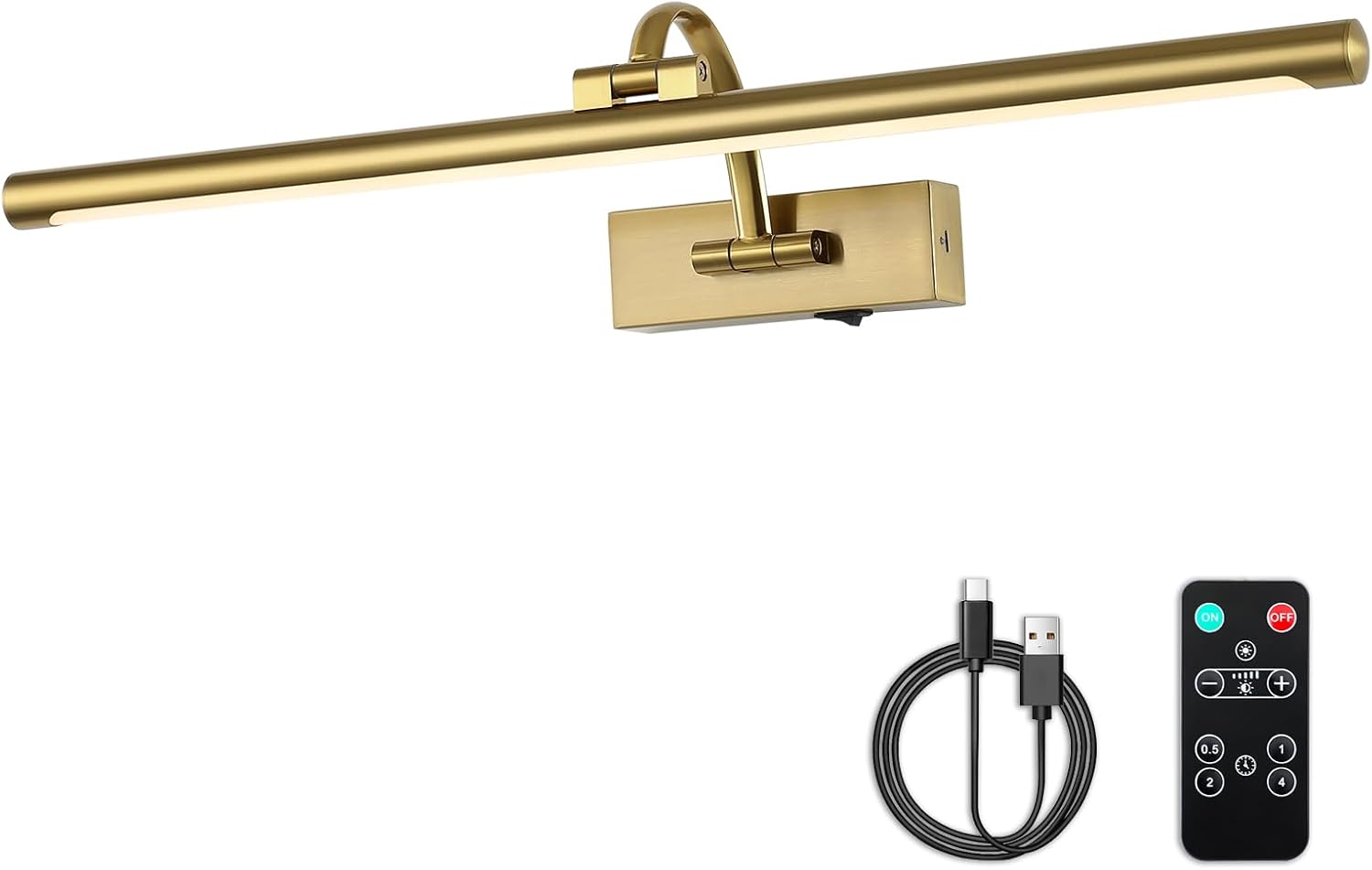 Wireless Picture Lights with Remote and Timer for Art Display
