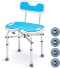 500lb Heavy Duty Shower Chair: Extra Stability & Comfort