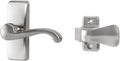 Ideal Security GL Lever Handle Set for Storm and Screen Doors - Satin