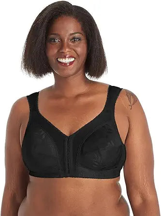 Playtex Women's 18 Hour Front-Close Wirefree Bra for Comfort