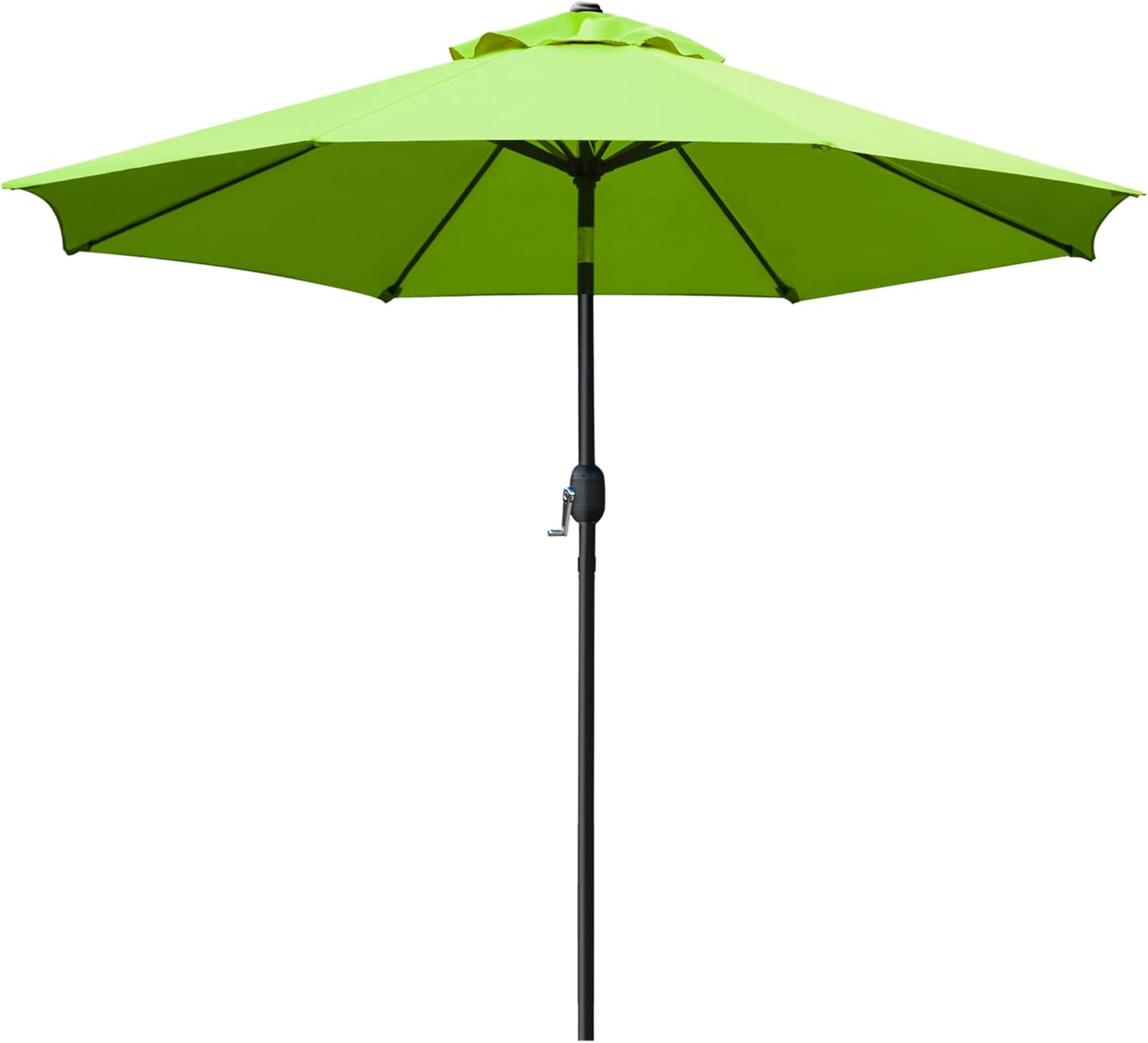 Sunnyglade 9ft Patio Umbrella with 8 Sturdy Ribs for Stability