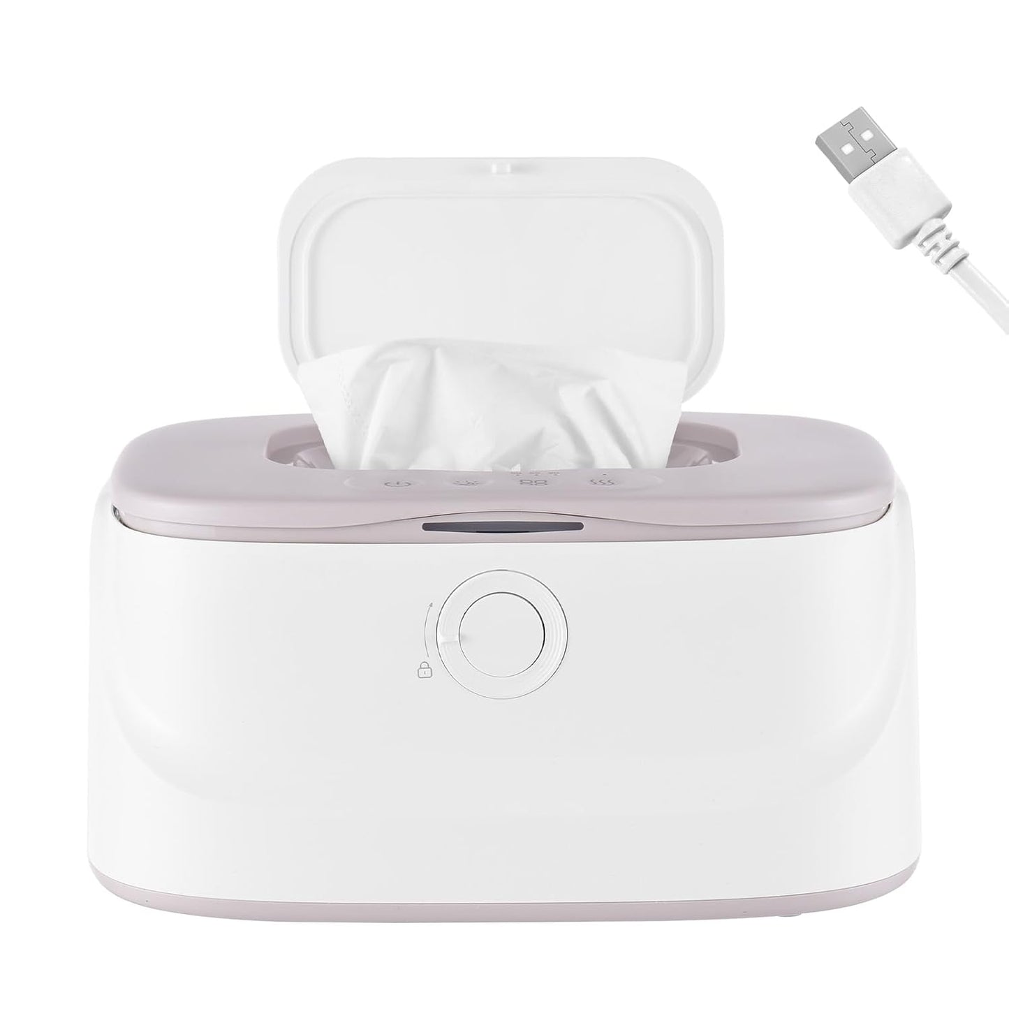 Kisdream Wipe Warmer for Baby with Fast Heating and Light