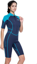 Womens Wetsuit Shorty 3mm Neoprene for Diving and Surfing