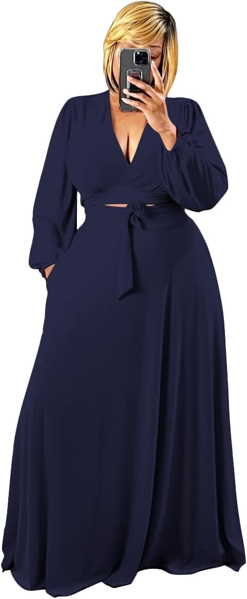 Plus Size Women's 2 Piece Outfits for Casual Chic Style