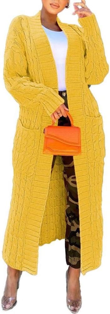 Nimsruc Cardigan Sweaters for Women Casual Oversized Style