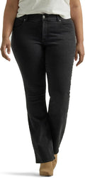 Plus-Size Regular Fit Bootcut Jeans for Women - Stretch Comfort