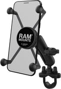 RAM Mounts X-Grip Phone Mount with Handlebar U-Bolt Base - Rugged Hold