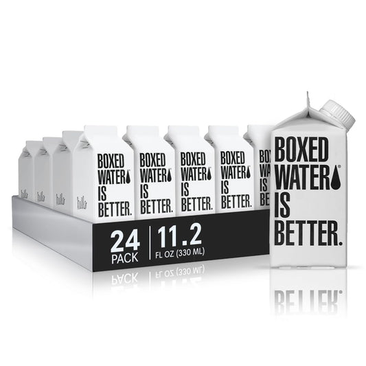 Boxed Water 11.2 oz. Pack of 24 - Eco-Friendly Hydration