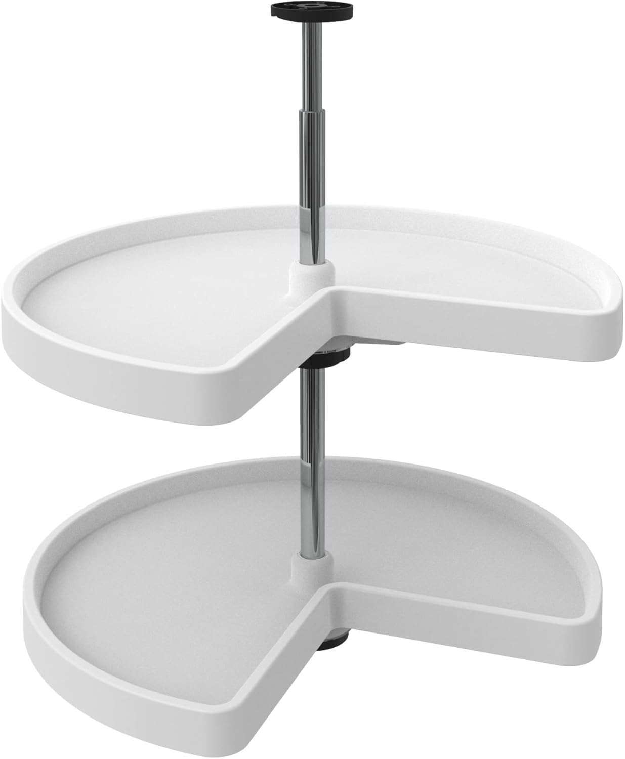 Rev-A-Shelf 2 Tier Kidney Cut Lazy Susan for Corner Cabinets