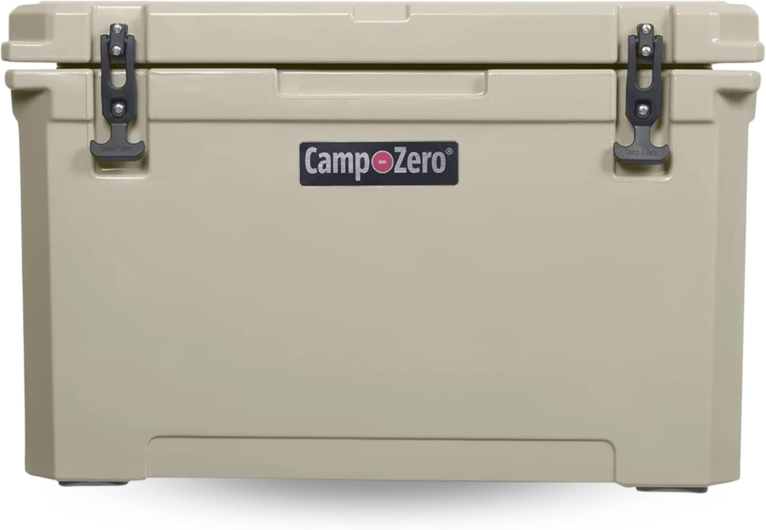 Camp-Zero 60L Cooler: 4 Cup Holders, No-Lose Drain Plug