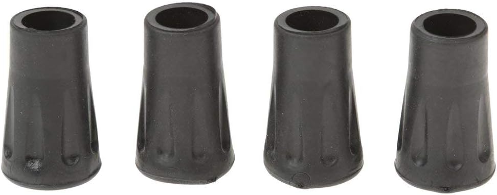 4pc Hiking Pole Rubber Tips Set - Superior Grip