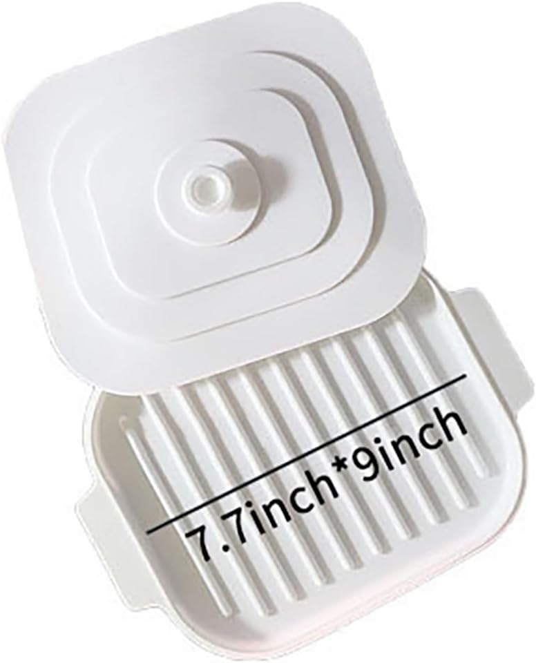 Silicone Microwave Bacon Pan - Instant Crispy Results!