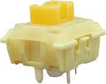 Mechanical Keyboard Silent Tactile Low Profile Yellow Switches - Quiet