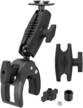 Dual-T Clamp Mount for Handlebars and Desks - Secure Adjustable Arm