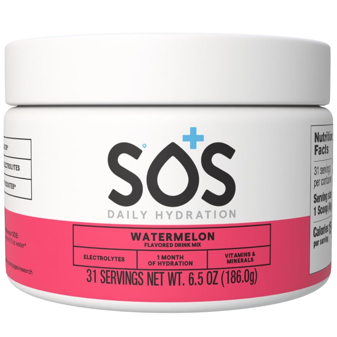 SOS Hydration Electrolyte Drink Mix for Rapid Rehydration