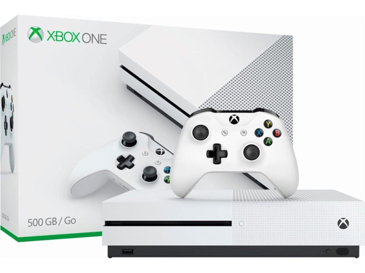 Microsoft Xbox One S 500GB Console - Renewed for Gaming Fun