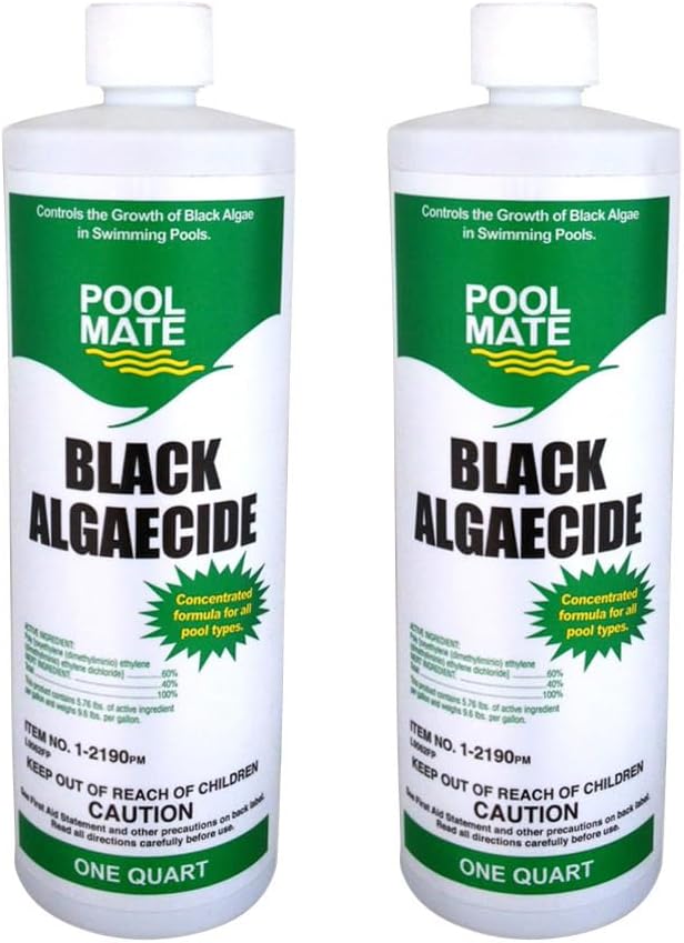 Pool Mate 1-Quart 2-Pack Concentrated Black Algaecide Review