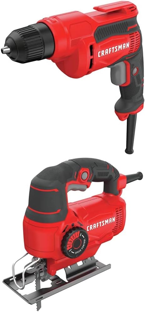 CRAFTSMAN Drill/Driver and Jig Saw Combo for Precision Cuts