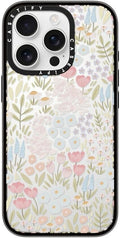 Compact Case for iPhone 16 Pro Eleanor - Clear Black Slim Protection
