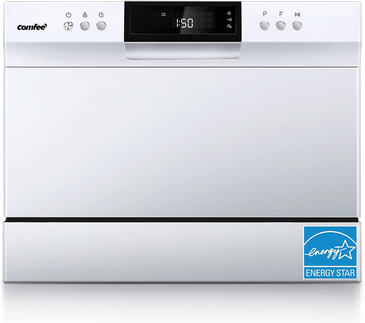COMFEE Portable Mini Dishwasher - 8 Wash Programs