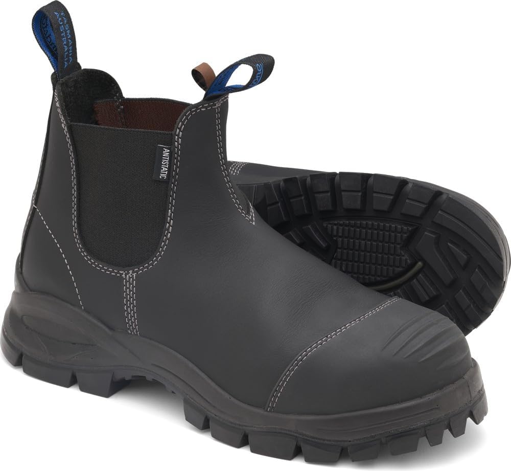 Blundstone Unisex 910 Black Boots: Stylish and Durable Footwear