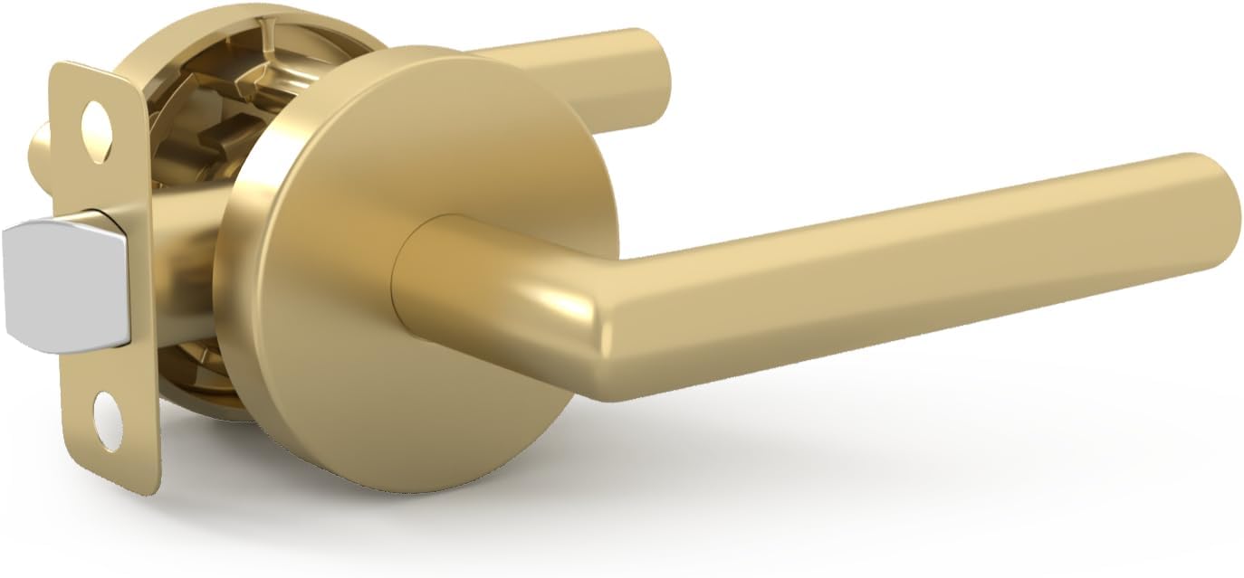 Mega Handles Ronn Passage Lever Door Handle Set for Your Home