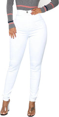 KUNMI Women's Stretch Skinny Jeans with High Waist for Trendy Look