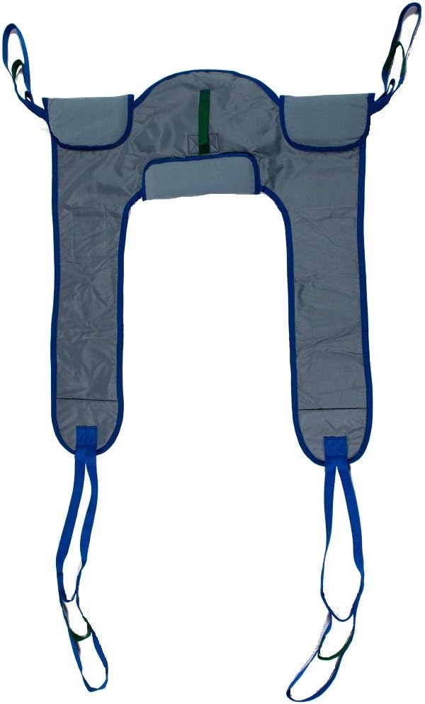 Patient Aid Color-Coded Lifting Strap Padded Toileting Sling
