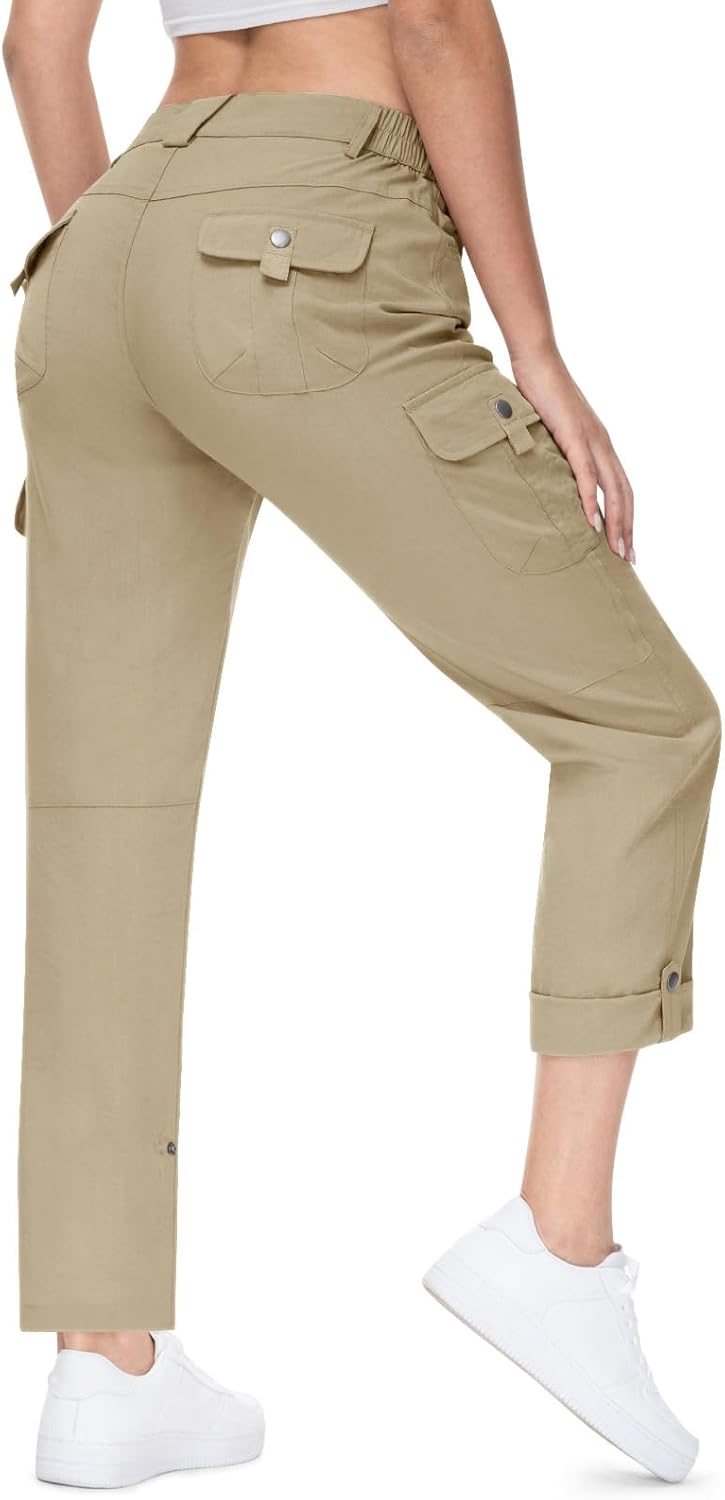 TBMPOY Women's Hiking Pants Quick Dry Convertible Lightweight