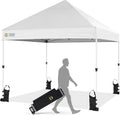 CROWN SHADES Pop Up Canopy Tent 8x8 - Quick-Set Commercial Shade