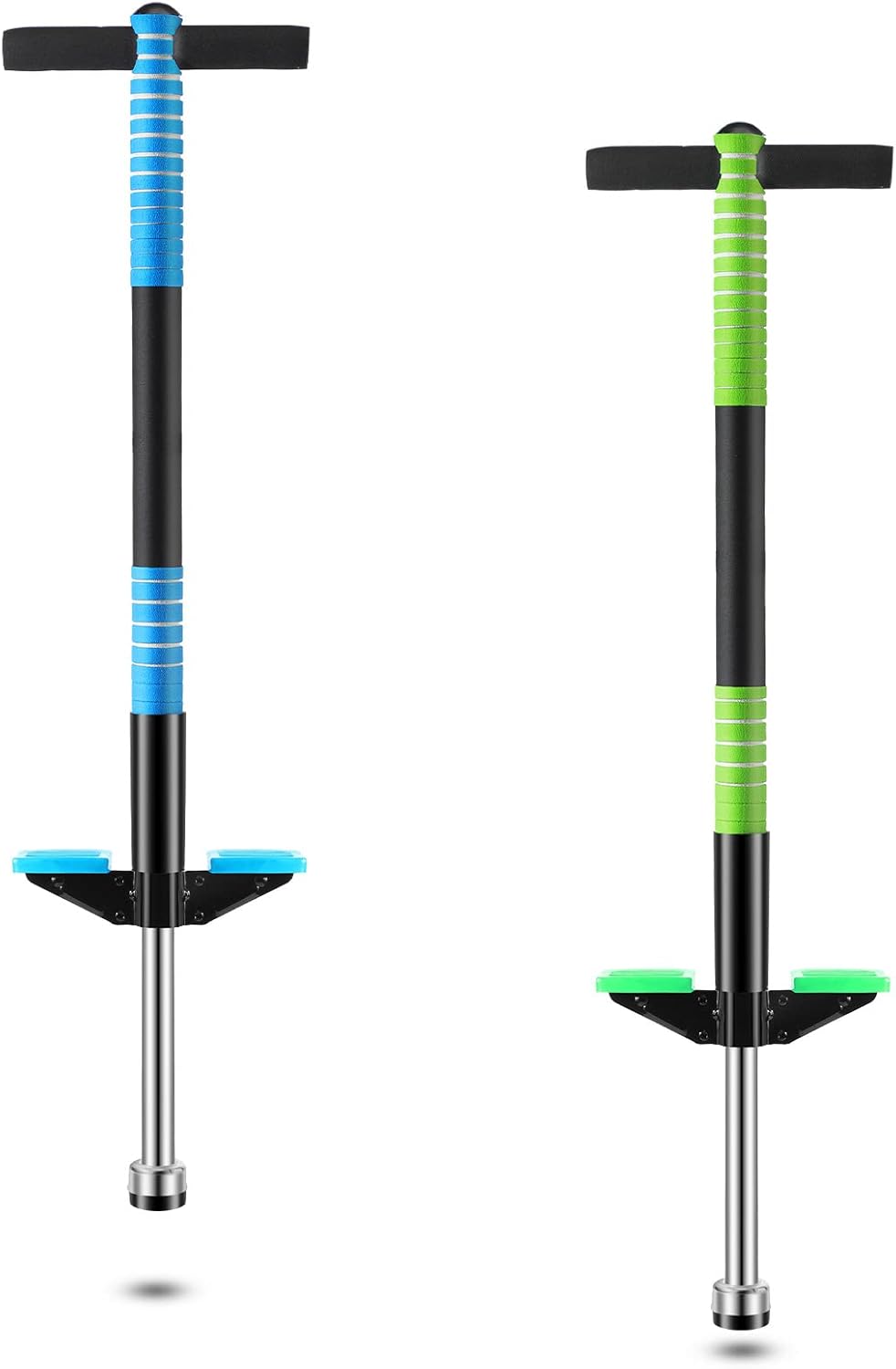 Pogo Stick for Kids Age 6 and Up - 2 Pack Soft Foam Jumpers