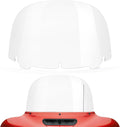 Amazicha 13in Round Windshield for Harley Touring - Clear Fit