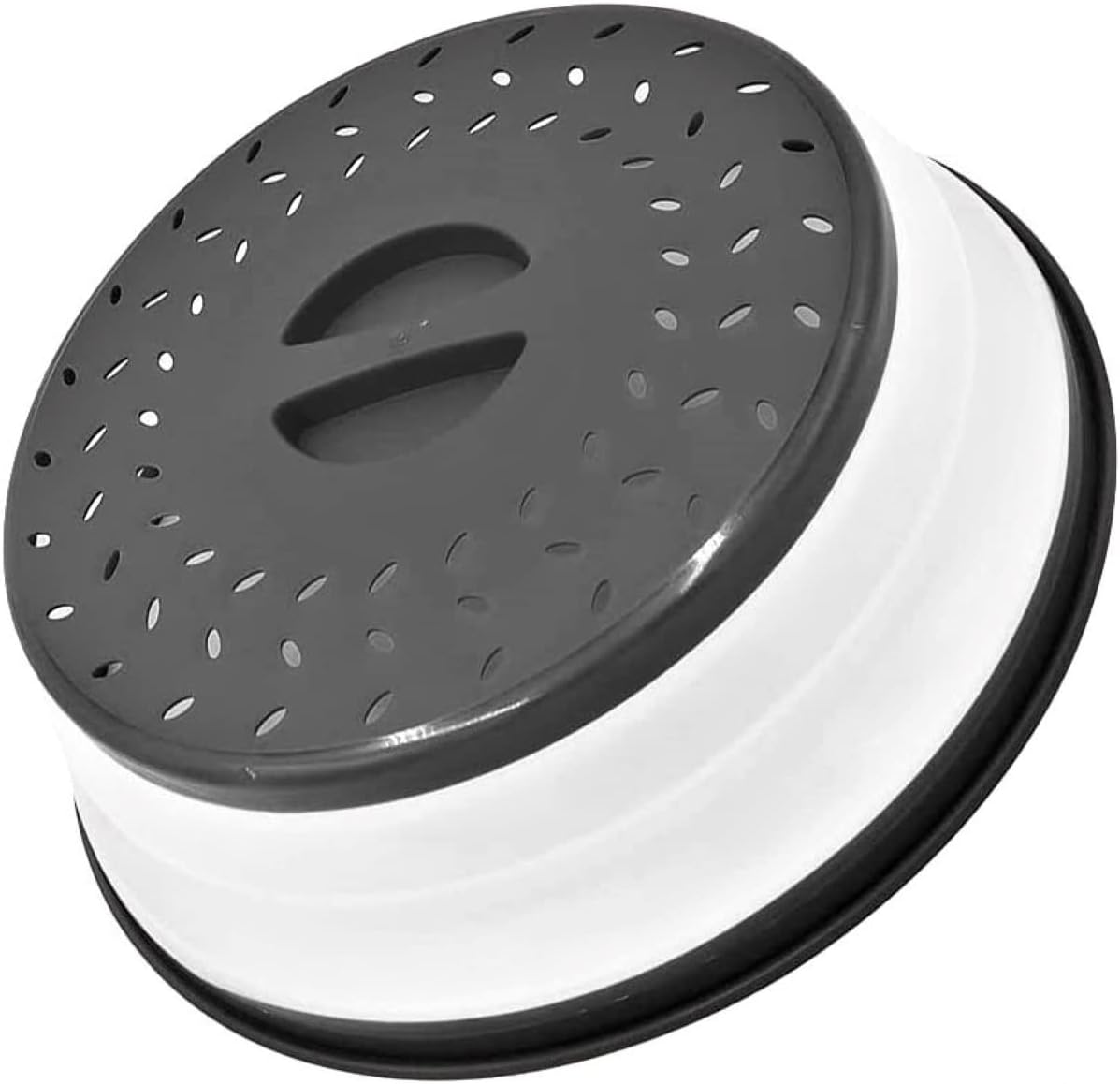 Polerce Collapsible Microwave Plate Cover - Splatter Proof & Dishwasher-Safe