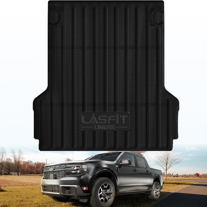 LASFIT Truck Bed Mat for Ford Maverick 2022-2025 Models