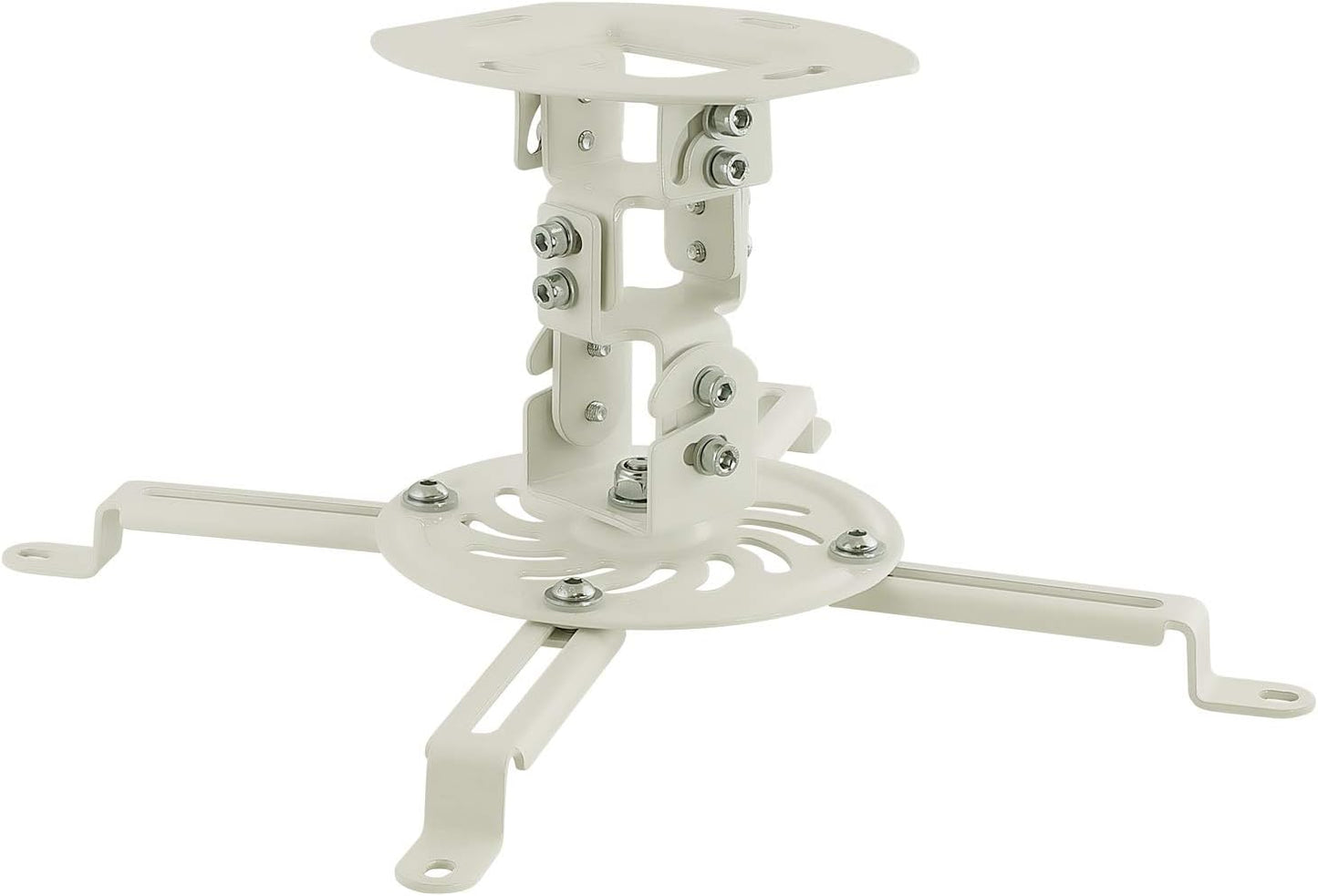 Mount-It! Low Profile Projector Ceiling Mount | 360 Rotation, 30 Degree Tilt | 30 lbs Capacity