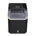 Ice Maker Countertop - Fast 9 Cubes in 6 Minutes (Black)
