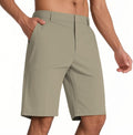 Men's Classic Fit 9 in Golf Shorts - Lightweight Stretch Comfort