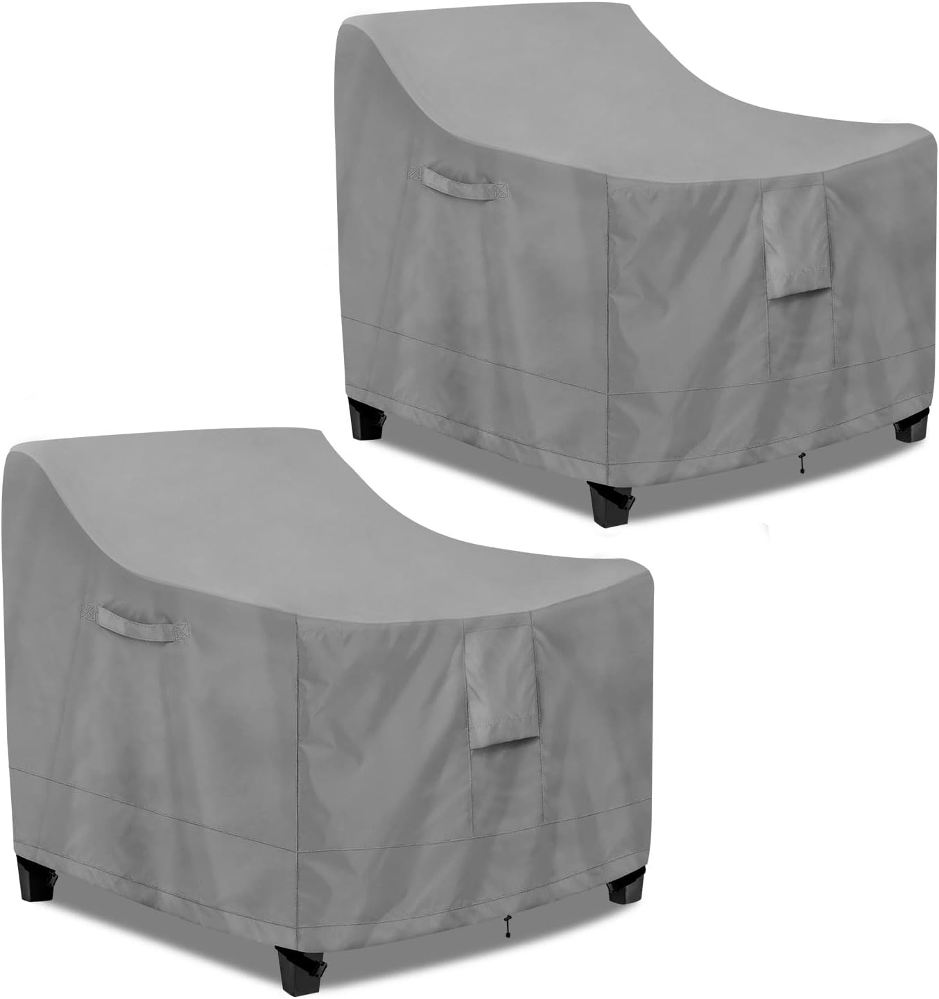 PureFit Outdoor Chair Covers Waterproof for Lawn Chairs 2 Pack