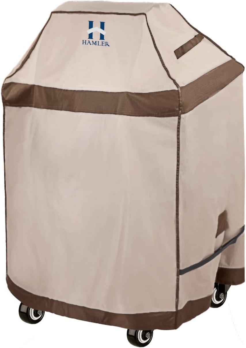 HAMLER 30 Inch Grill Cover - Heavy Duty Waterproof BBQ Protection